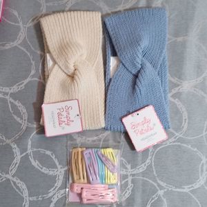 Headwraps and hairclips